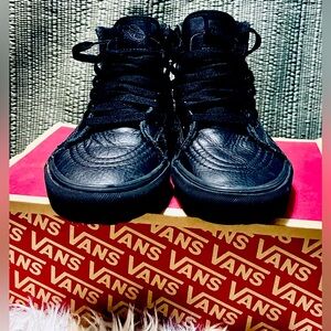 VANS SK8-HI MTE - black leather